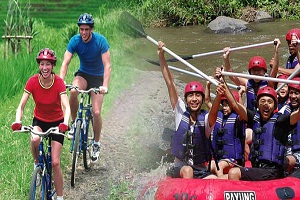 Cycling + Rafting@baliraftingmurah.com