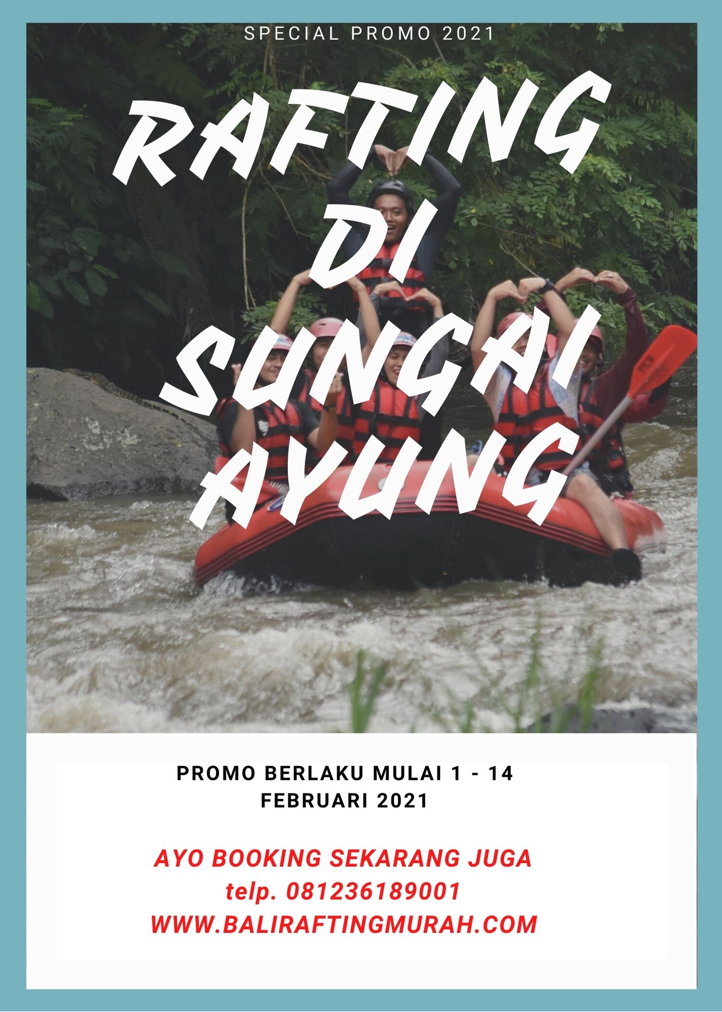rafting di sungai ayung